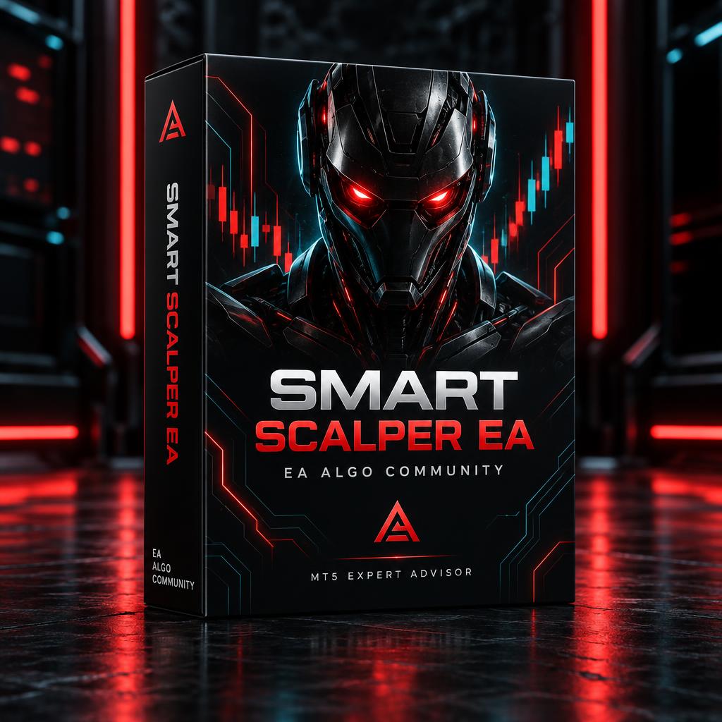 Smart Scalper EA product box by EA ALGO COMMUNITY